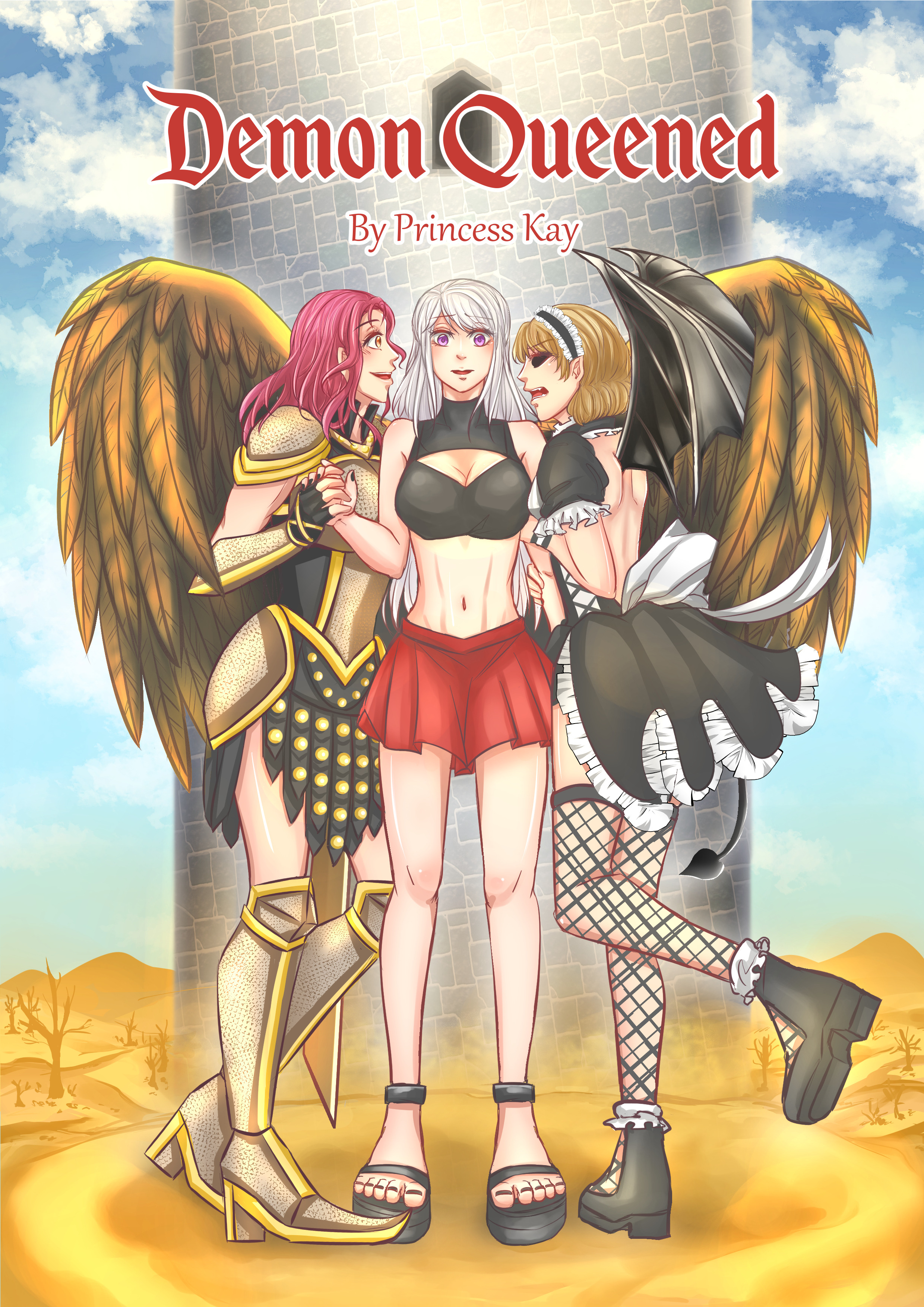 Demon Queened cover by HaizeUqei